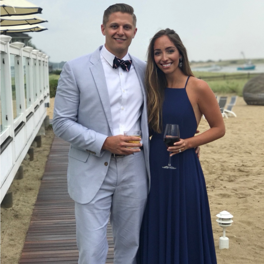 Lulus blue dress